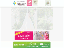 Tablet Screenshot of felivert.jp